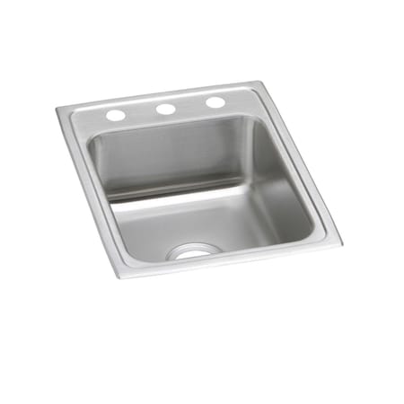 Elkay Pacemaker Stainless Steel 17 X 22 X 7-1/8 Single Bowl Top Mount Sink PSR17222